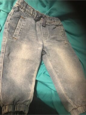 7 For All Mankind Light Blue Kids Jogger Jeans